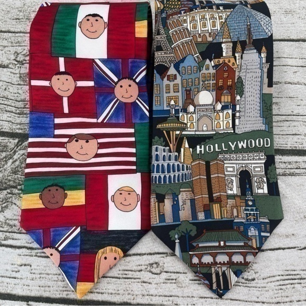 Save The Children Ties lot of two